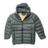 کاپشن مردانه داخل کرک north face نورث فیس رنگ طوسی