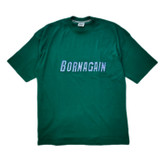 تیشرت باکسی چاپ برجسته bornagain رنگ سبز