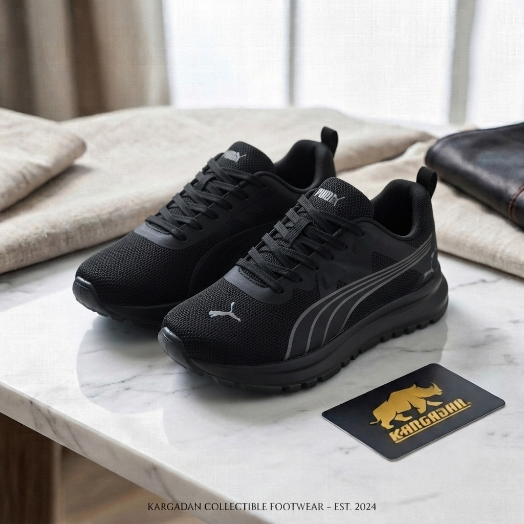 کتونی پسرانه پوما puma رنگ تمام مشکی